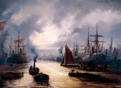 De Pool van Londen, 1892 door WJ Baker