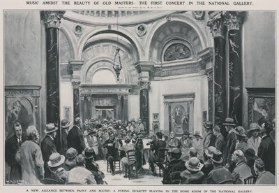 Het eerste concert in de Nationale Galerie door W.R.S. Stott