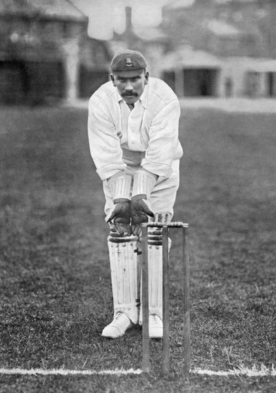 Thomas Russell, Essex cricketspeler, ca. 1899 door William Albert Rouch