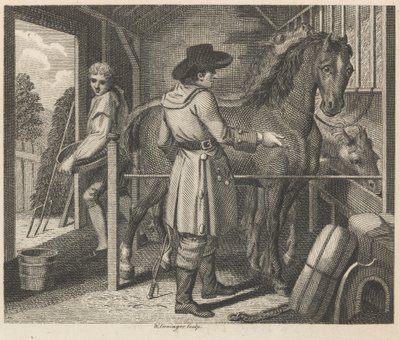 Het pakpaard en de drager door W. Grainger