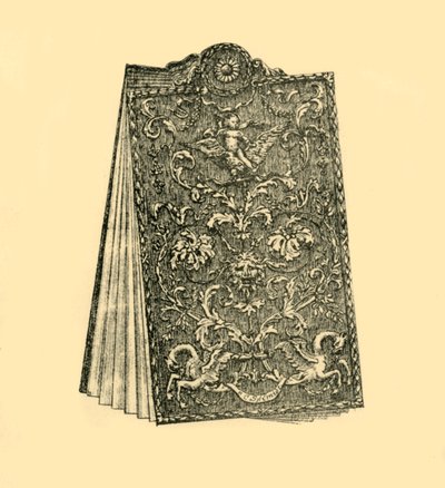 Schrijftabletten, 1690-1700, 1881 door W. Harbutt