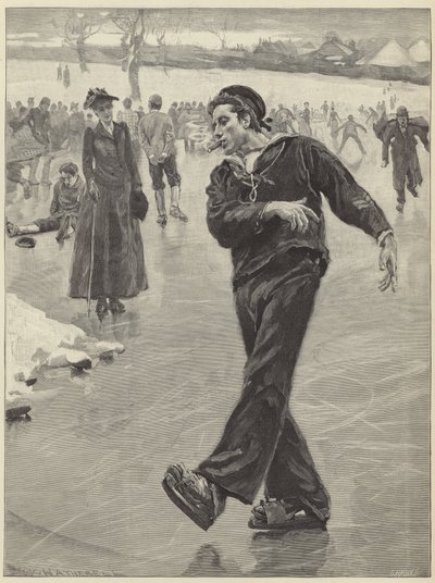 Marine-oefeningen door W. Hatherell