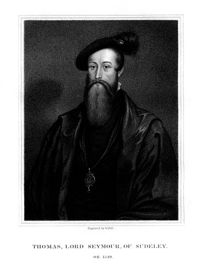 Thomas Seymour, Baron Seymour van Sudeley, jongere broer van Jane Seymour door W. Holl