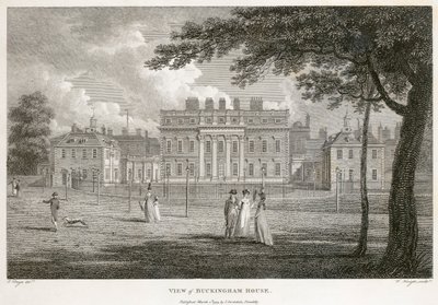 Buckingham House, Westminster, Londen door W Knight