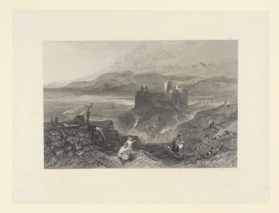 Harlech Castle, Noord-Wales door W. R. Smith