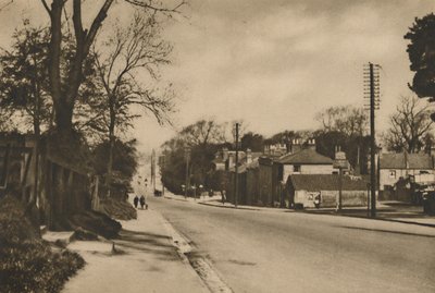 Waar de Romeinse Weg naar Dover Shooters Hill Kruist Voorbij Blackheath, ca. 1935 door W. Whiffin