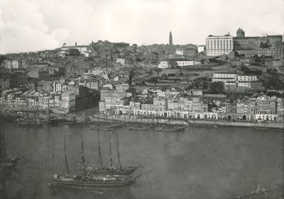 Panorama van de stad Porto, Portugal, 1895 door W and S Ltd