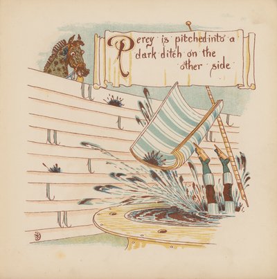 Illustratie voor Pothooks and Perseverance door Walter Crane door Walter (after) Crane