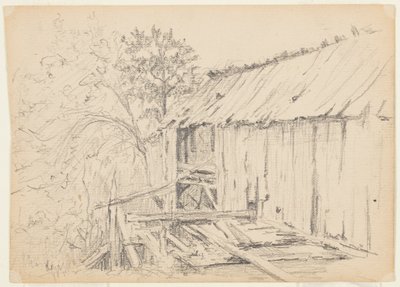 Ruïne van een molen door Walter Clark