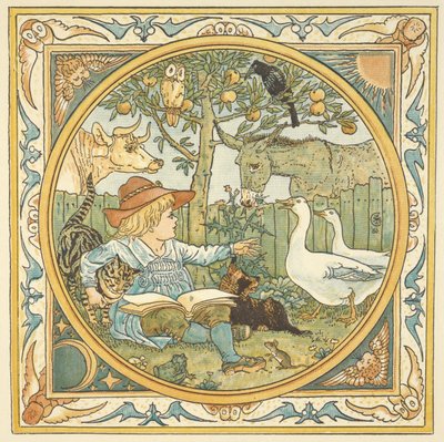 Kleurenillustratie voor 