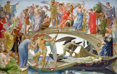 De Brug van het Leven door Walter Crane