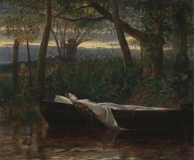 The Lady of Shalott door Walter Crane