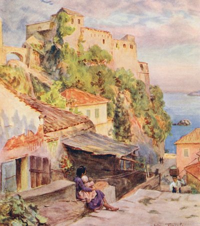 Castelnuovo, Bocche di Cattaro door Walter Frederick Roofe Tyndale