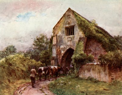 Toegangspoort, Cleeve Abbey door Walter Frederick Roofe Tyndale