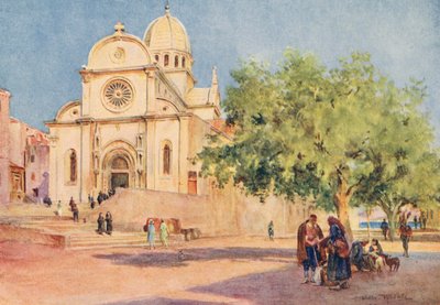 De Duomo van Sebenico door Walter Frederick Roofe Tyndale