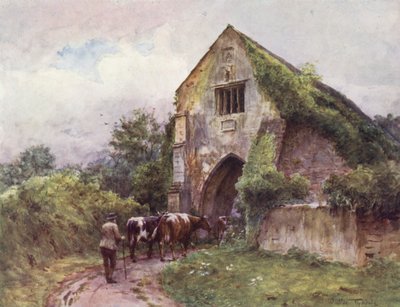 Wessex: Ingangspoort, Cleeve Abbey door Walter Frederick Roofe Tyndale