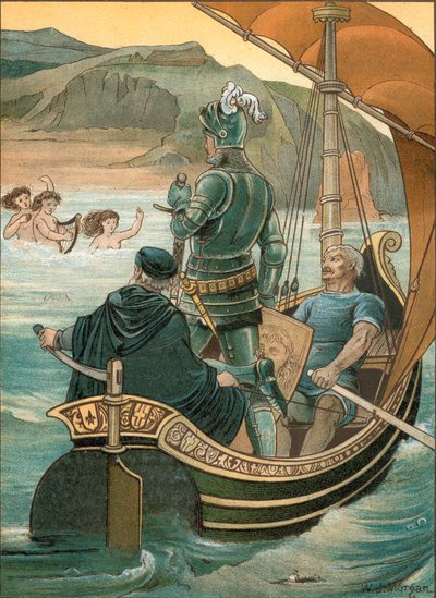 Dit is de Haven van Rust van Onrustig Werk door Walter Jenks Morgan