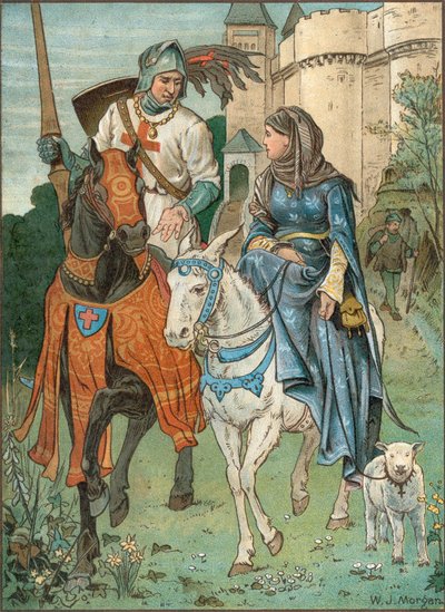 Una en de Rode Kruis Ridder door Walter Jenks Morgan