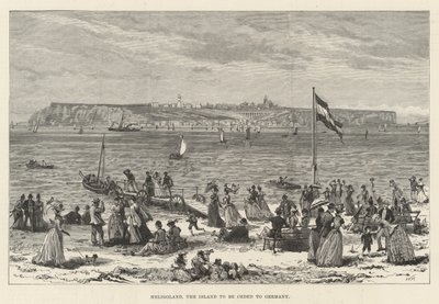 Helgoland, het eiland dat aan Duitsland wordt afgestaan door Walter Paget