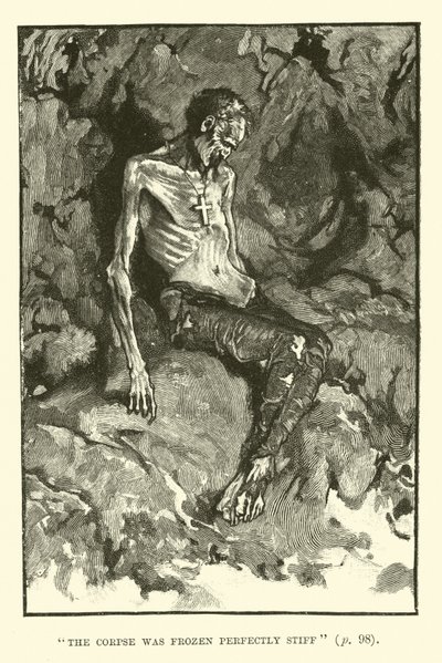 Illustratie voor King Solomons Mines door H. Rider Haggard door Walter Paget