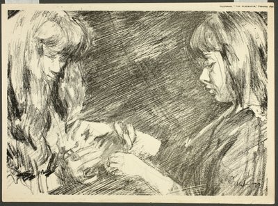 Wieg van de kat door Walter Richard Sickert