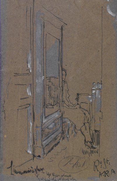 De Spiegelkast door Walter Richard Sickert