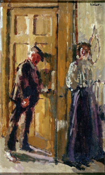 Op naar de kroeg (Het weekend) door Walter Richard Sickert