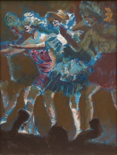 De Plaza Tiller-meisjes door Walter Richard Sickert