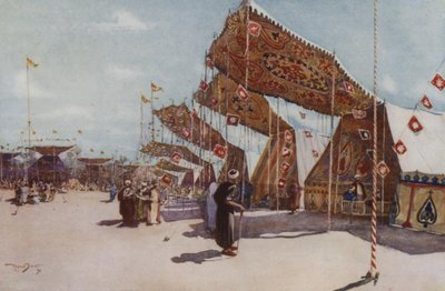 De Kermis, Moolid El Ahmadee, Caïro door Walter Spencer Stanhope Tyrwhitt