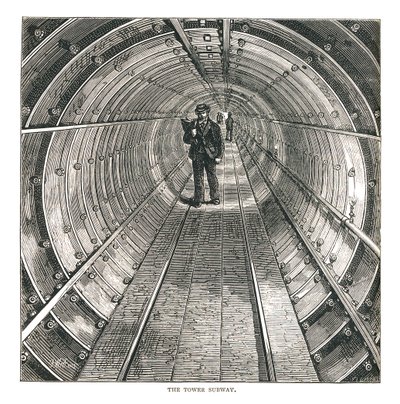 De Torentunnel door Walter Thornbury