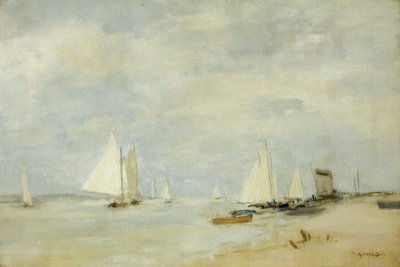 Jachten in de snede door Walter Westley Russell
