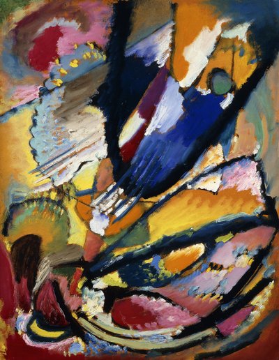 Engel van het Oordeel door Wassily Kandinsky