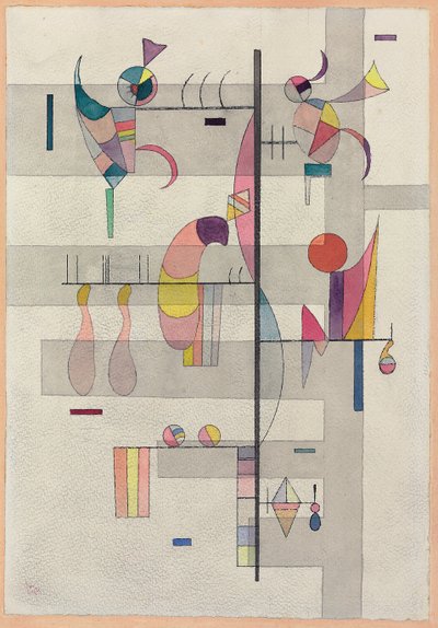 Distributie door Wassily Kandinsky