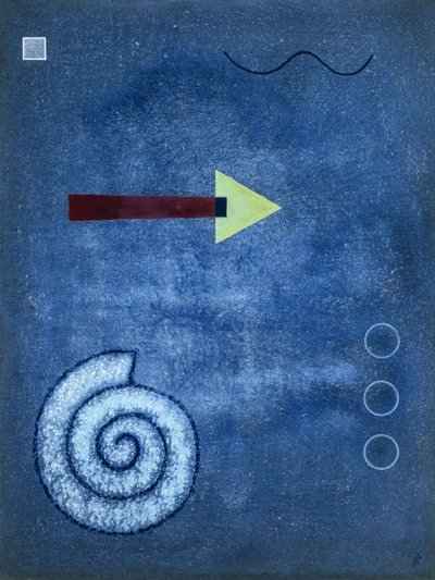 Groene Spitze door Wassily Kandinsky