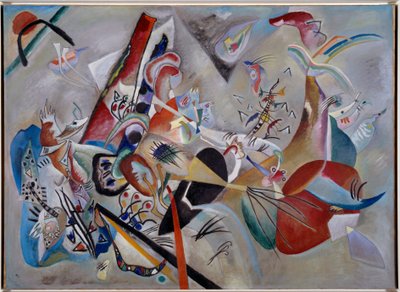 In het grijs door Wassily Kandinsky