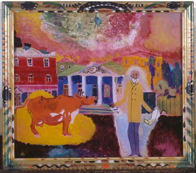 Koe in Moskou door Wassily Kandinsky