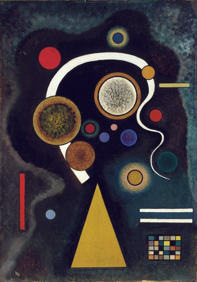 Launischer Strich door Wassily Kandinsky
