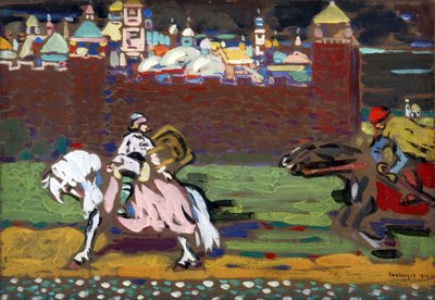 De Kruisvaarders door Wassily Kandinsky