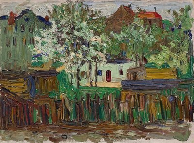München. Om 1901-02 door Wassily Kandinsky