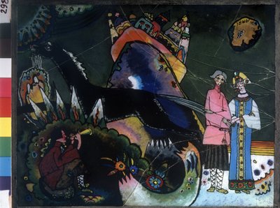 Gouden wolk door Wassily Kandinsky