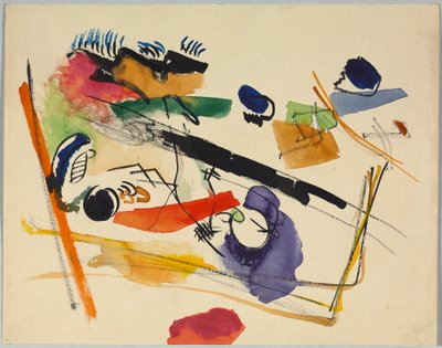 Ohne Titel door Wassily Kandinsky