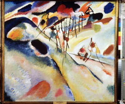 Landschap door Wassily Kandinsky