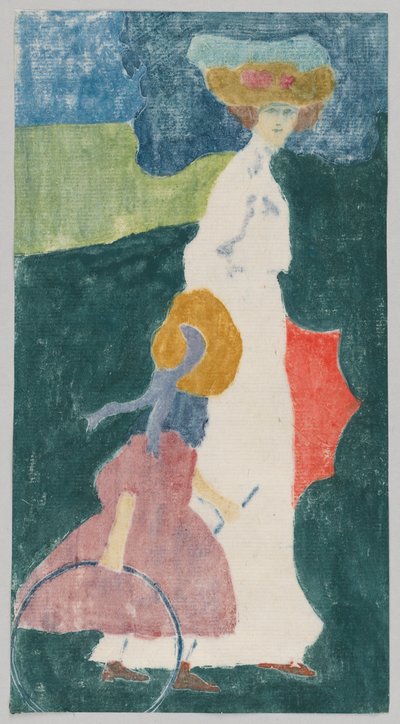 Zomer door Wassily Kandinsky