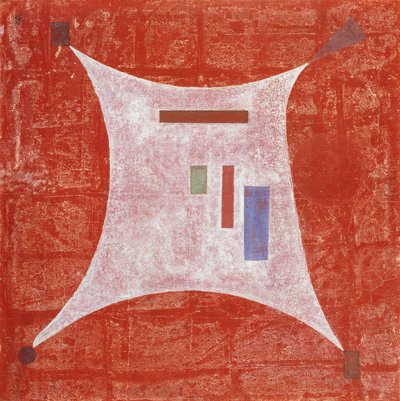 Naar de Vier Hoeken door Wassily Kandinsky
