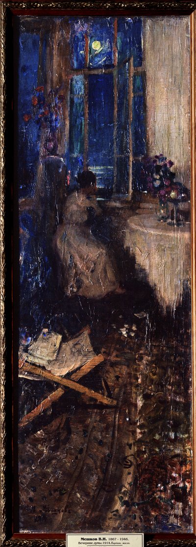 Avondgedachten door Wassily Meshkov