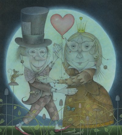 Bij het licht van de zilveren maan, 2010 (gemengde techniek) door Wayne Anderson