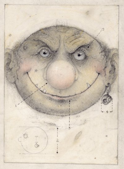 Portret van een Leprechaune door Wayne Anderson
