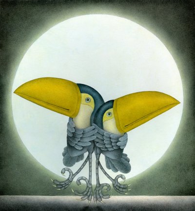 Toekan kan, 2010 (gemengde techniek) door Wayne Anderson