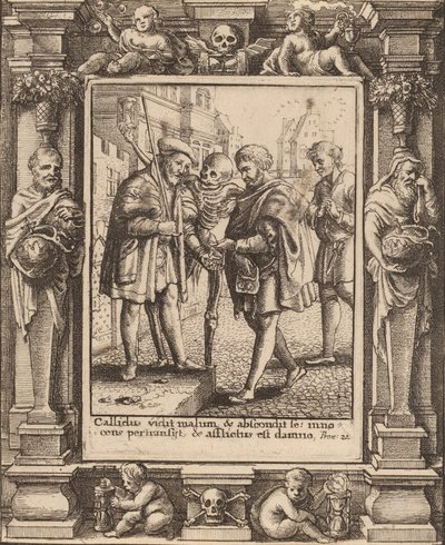 Advocaat, 1651 door Wenceslaus Hollar