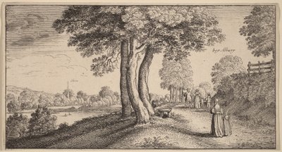 Albury door Wenceslaus Hollar